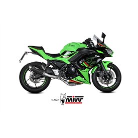 Mivv Komplette Sport-Auspuffanlage Carbon Kawasaki NINJA 650