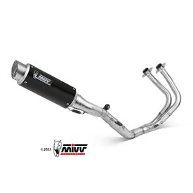 Mivv Scarico Sportivo Completo Carbonio Kawasaki Z650
