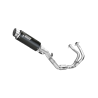 Mivv Sport Exhaust Full System Black Kawasaki Z650