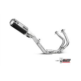 Mivv Scarico Sportivo Completo Carbonio Kawasaki NINJA 650