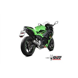 Mivv Komplette Sport-Auspuffanlage Edelstahl Kawasaki NINJA 650