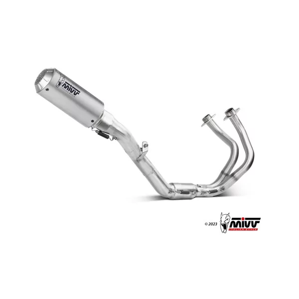 Mivv Sport Exhaust Full System Stainless Steel Kawasaki Z650