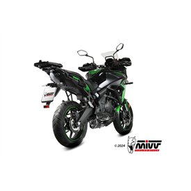 Mivv Sport Exhaust Full System Black Kawasaki Versys 650