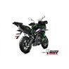 Mivv Sport Exhaust Full System Black Kawasaki Versys 650
