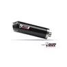 Mivv Scarico Sportivo Completo Nero fondello carbonio Kawasaki Versys 650