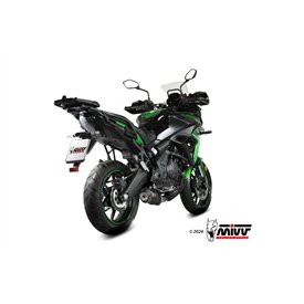 Mivv Escape Deportivo Completo Negro fondo carbono Kawasaki Versys 650