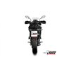 Mivv Sport Exhaust Full System Black carbon end cap Kawasaki Versys 650