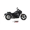 Mivv Sport Exhaust Full System Black Kawasaki VULCAN S