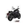 Mivv Komplette Sport-Auspuffanlage Schwarz Kawasaki VULCAN S