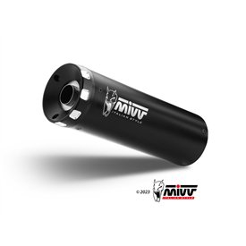 Mivv Sport Exhaust Full System Black Kawasaki VULCAN S