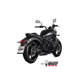Mivv Echappement Sport Complet Noir fond carbone Kawasaki VULCAN S