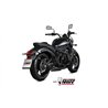 Mivv Echappement Sport Complet Noir fond carbone Kawasaki VULCAN S