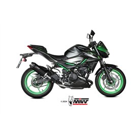 Mivv AK-1 Black carbon end cap Kawasaki Z500 / SE