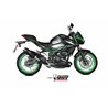 Mivv AK-1 Schwarz Carbon-Endkappe Kawasaki Z500 / SE