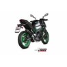 Mivv AK-1 Nero fondello carbonio Kawasaki Z500 / SE