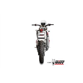 Mivv DAKAR Stainless Steel Kove 450 RALLY