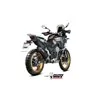 Mivv OVAL Black carbon end cap Kove 800X