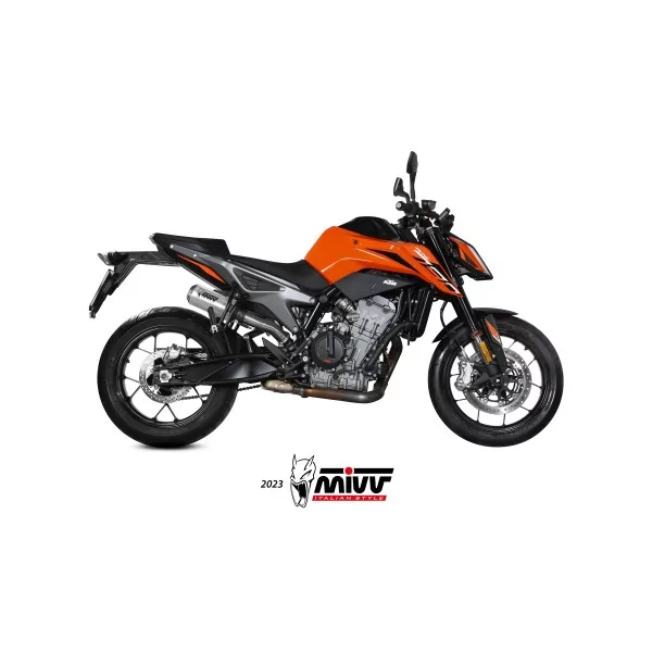 Mivv MK3 Edelstahl Ktm 790 DUKE