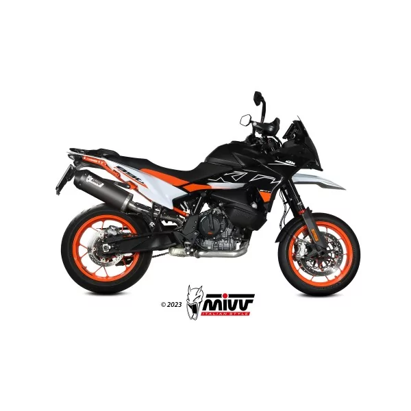 Mivv OVAL Noir fond carbone Ktm 890 SMT