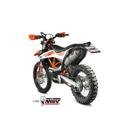 Mivv OVAL Titanio fondo carbono Ktm 690 ENDURO R
