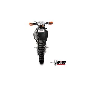 Mivv OVAL Titan Carbon-Endkappe Ktm 690 ENDURO R