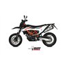 Mivv OVAL Titanium carbon end cap Ktm 690 SMC R
