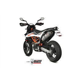 Mivv OVAL Titanio fondo carbono Ktm 690 SMC R