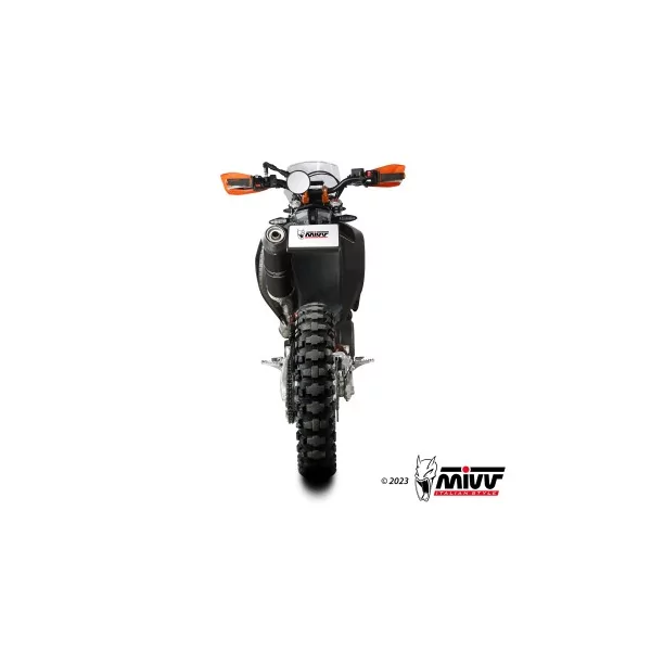 Mivv OVAL Noir fond carbone Ktm 690 ENDURO R