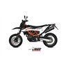 Mivv OVAL Nero fondello carbonio Ktm 690 SMC R