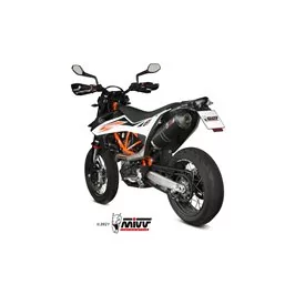 Mivv OVAL Noir fond carbone Ktm 690 SMC R