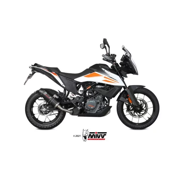 Mivv OVAL Carbono fondo carbono Ktm 390 ADVENTURE