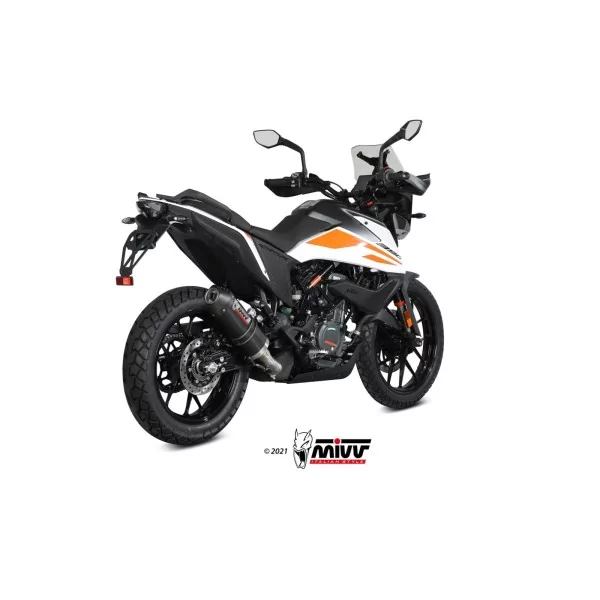 Mivv OVAL Carbono fondo carbono Ktm 390 ADVENTURE