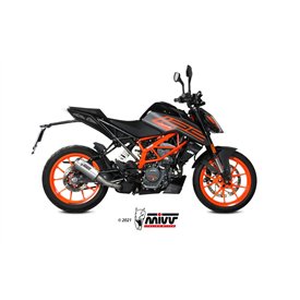 Mivv MK3 Stainless Steel Ktm 125 DUKE