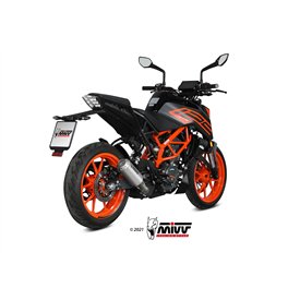 Mivv MK3 Stainless Steel Ktm 125 DUKE