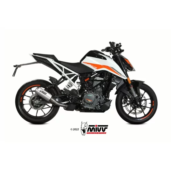Mivv MK3 Inox Ktm 390 DUKE