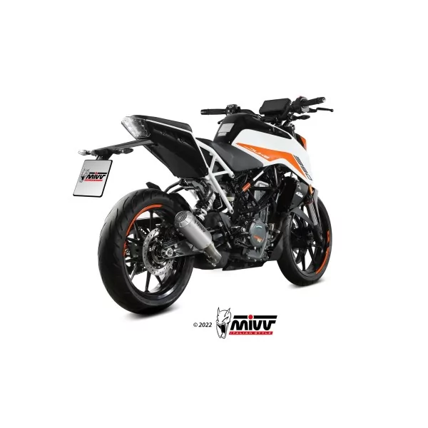 Mivv MK3 Inox Ktm 390 DUKE