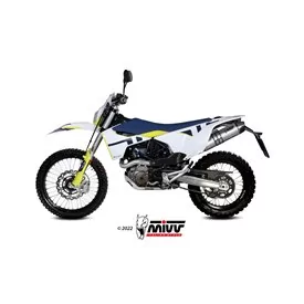 Mivv STR1 Stainless Steel Husqvarna 701 ENDURO / SUPERMOTO