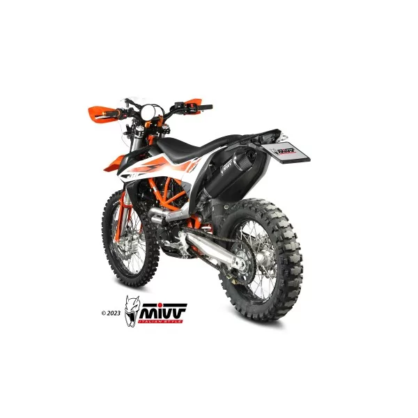 Mivv STR1 Black Ktm 690 ENDURO R
