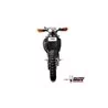 Mivv STR1 Schwarz Ktm 690 ENDURO R