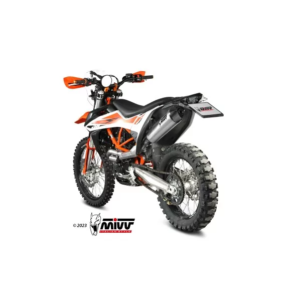 Mivv STR1 Inox Ktm 690 ENDURO R