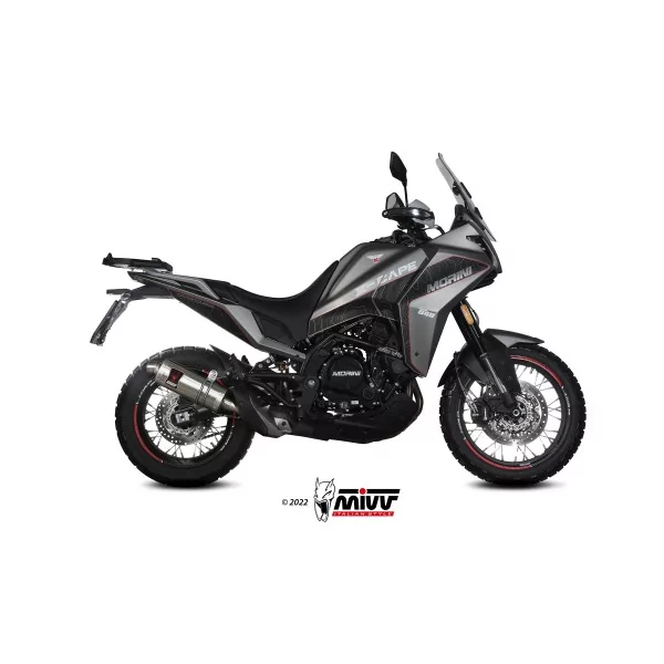 Mivv DAKAR Stainless Steel Moto Morini X-CAPE