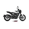 Mivv OVAL Schwarz Carbon-Endkappe Moto Morini SEIEMMEZZO STR
