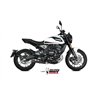 Mivv OVAL Nero fondello carbonio Moto Morini SEIEMMEZZO STR
