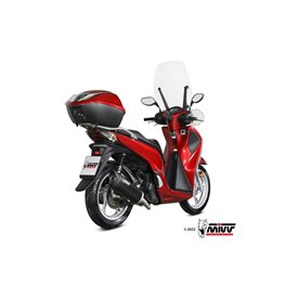 Mivv Scarico Sportivo Completo Nero Honda SH 150