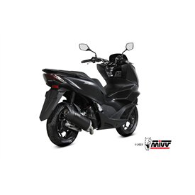 Mivv Komplette Sport-Auspuffanlage Schwarz Honda PCX 125
