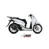 Mivv Komplette Sport-Auspuffanlage Schwarz Honda SH 125