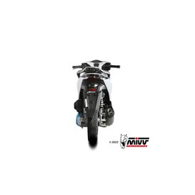 Mivv Komplette Sport-Auspuffanlage Schwarz Honda SH 150