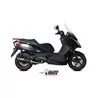 Mivv Komplette Sport-Auspuffanlage Schwarz Kymco DOWNTOWN 125