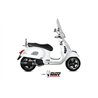 Mivv Komplette Sport-Auspuffanlage Schwarz Piaggio VESPA GTS 125 i.e.