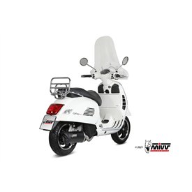Mivv Sport Exhaust Full System Black Piaggio VESPA GTS 125 i.e.